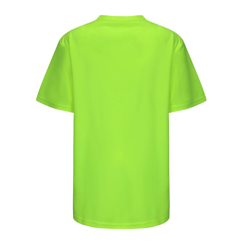 Opna Youth Boys Dri Fit Athletic T Shirts for Boys & Girls Sports Undershirt â€“ Youth & Teen Sizes Lime-M - Image 3
